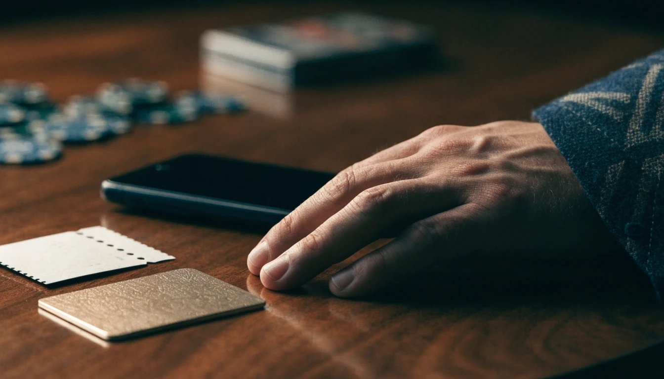 UK player using a bank card for an online casino payment